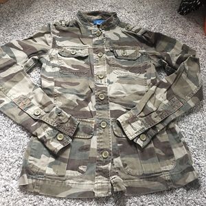 Delia’s XS camo jacket